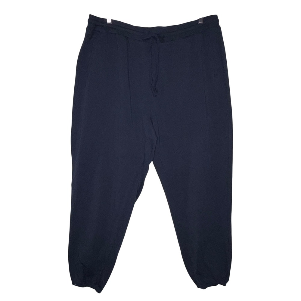 Barefoot Dreams Joggers Women Excellent CozyChic Ultra Lite Casual 1X Navy Blue